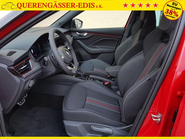 Skoda / Kamiq / Rot / Monte Carlo / / , Beispielbilder, ggf. teilweise mit Sonderausstattung