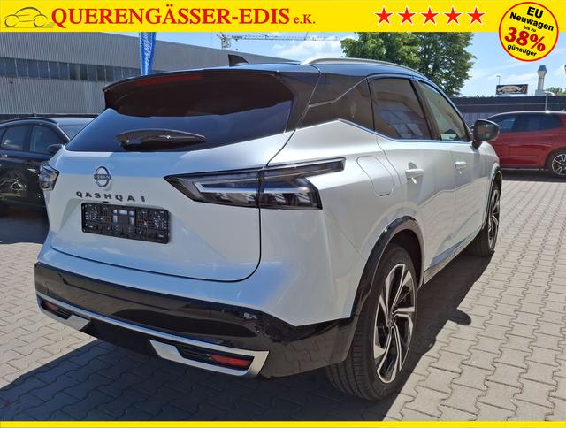 Nissan / Qashqai / Weiß / Tekna + / / , Beispielbilder, ggf. teilweise mit Sonderausstattung