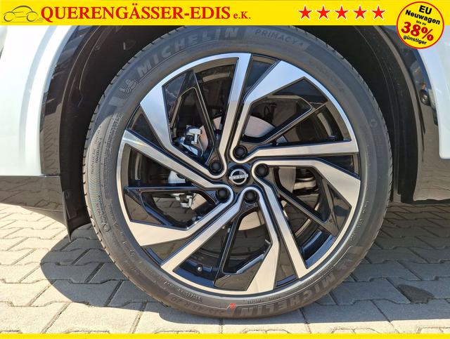 Nissan / Qashqai / Weiß / Tekna + / / , Beispielbilder, ggf. teilweise mit Sonderausstattung