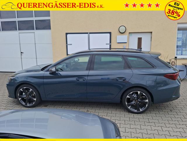 Cupra / Leon Sportstourer / Blau / Basis / / , Beispielbilder, ggf. teilweise mit Sonderausstattung