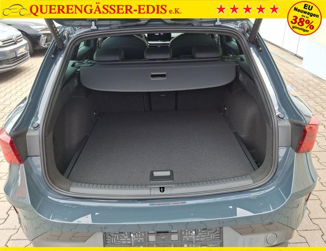 Cupra / Leon Sportstourer / Blau / Basis / / , Beispielbilder, ggf. teilweise mit Sonderausstattung
