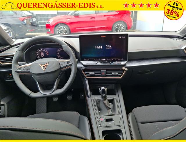 Cupra / Leon Sportstourer / Blau / Basis / / , Beispielbilder, ggf. teilweise mit Sonderausstattung