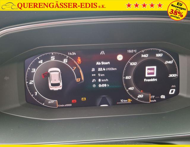 Cupra / Leon Sportstourer / Blau / Basis / / , Beispielbilder, ggf. teilweise mit Sonderausstattung