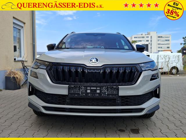 Skoda / Karoq / Grau / Sportline +AHK / / , Beispielbilder, ggf. teilweise mit Sonderausstattung