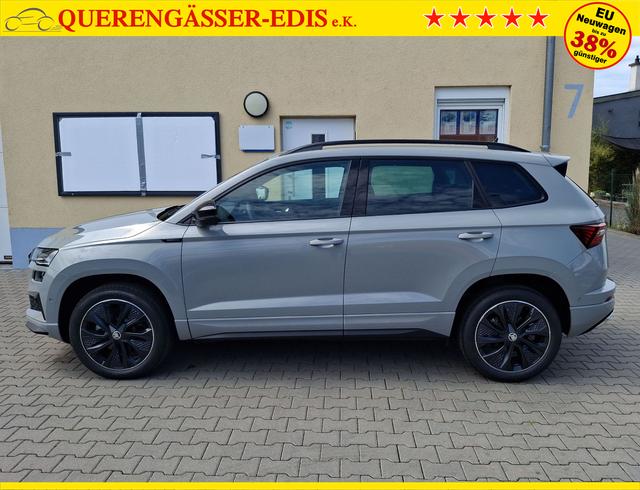 Skoda / Karoq / Grau / Sportline +AHK / / , Beispielbilder, ggf. teilweise mit Sonderausstattung
