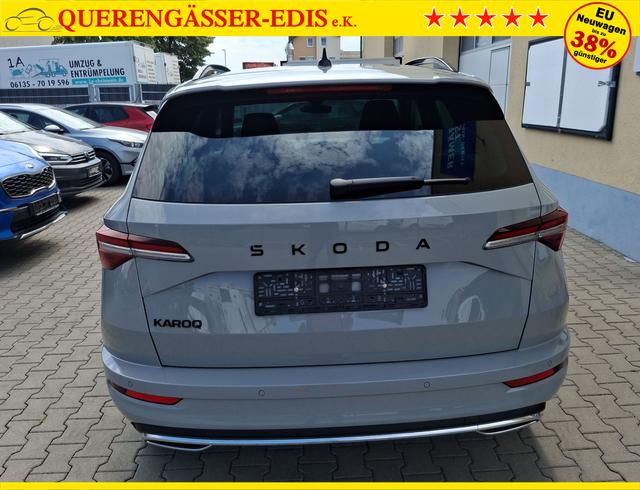 Skoda / Karoq / Grau / Sportline +AHK / / , Beispielbilder, ggf. teilweise mit Sonderausstattung