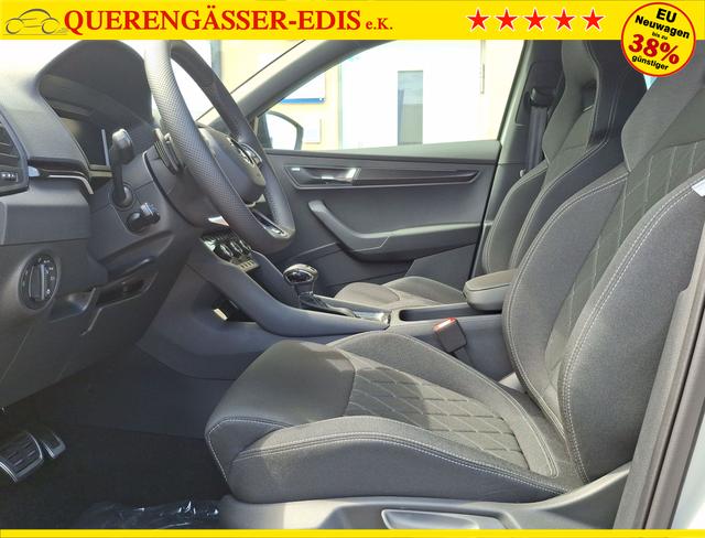 Skoda / Karoq / Grau / Sportline +AHK / / , Beispielbilder, ggf. teilweise mit Sonderausstattung