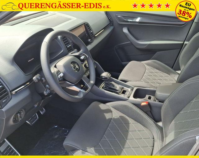 Skoda / Karoq / Grau / Sportline +AHK / / , Beispielbilder, ggf. teilweise mit Sonderausstattung