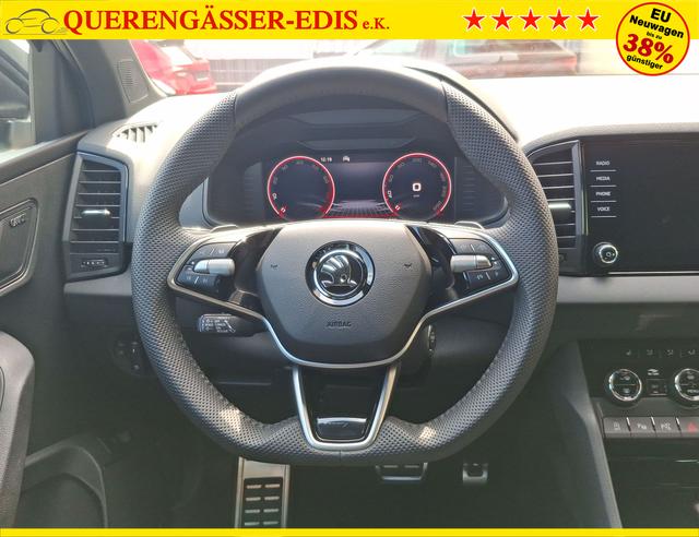 Skoda / Karoq / Grau / Sportline +AHK / / , Beispielbilder, ggf. teilweise mit Sonderausstattung