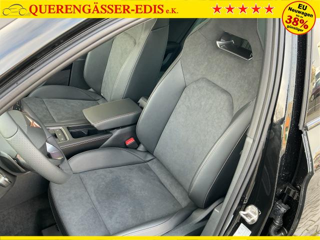 Cupra / Leon Sportstourer / Schwarz / Sp VZ AHK / Midnight Black / , Beispielbilder, ggf. teilweise mit Sonderausstattung
