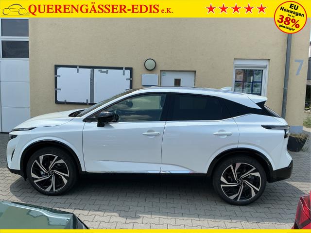 Nissan / Qashqai / Wei&szlig; / Tekna + / Pearl white / , Beispielbilder, ggf. teilweise mit Sonderausstattung