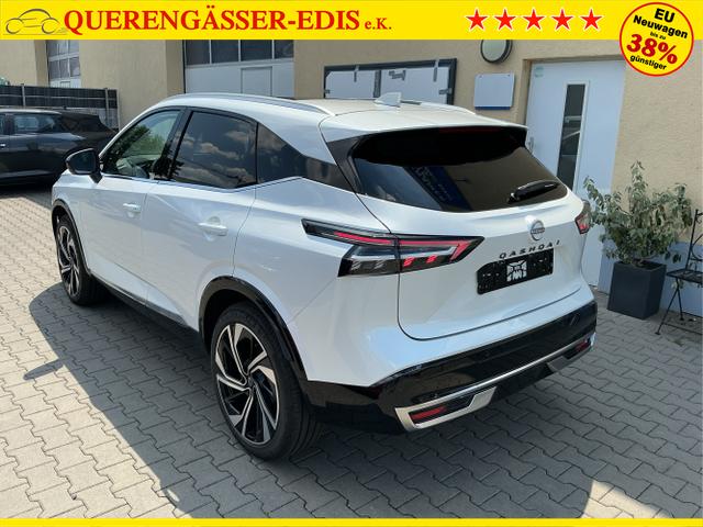 Nissan / Qashqai / Wei&szlig; / Tekna + / Pearl white / , Beispielbilder, ggf. teilweise mit Sonderausstattung