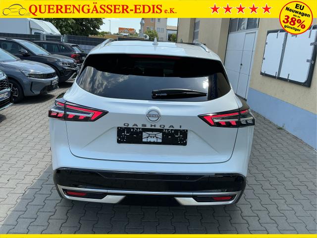 Nissan / Qashqai / Wei&szlig; / Tekna + / Pearl white / , Beispielbilder, ggf. teilweise mit Sonderausstattung