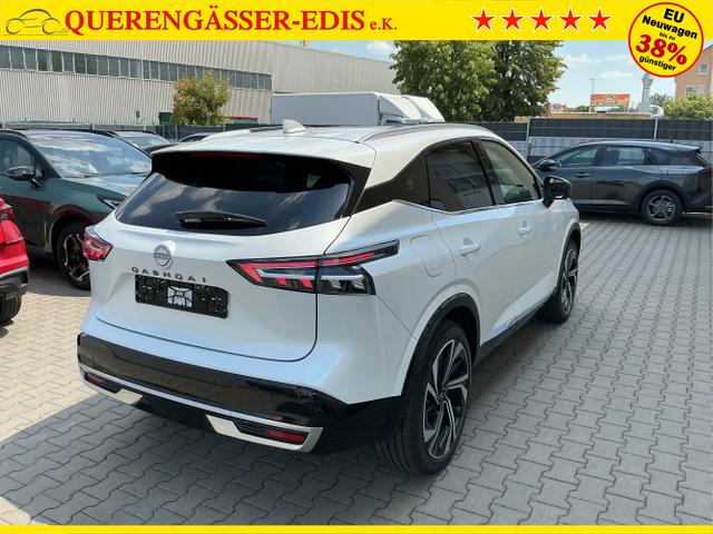 Nissan / Qashqai / Wei&szlig; / Tekna + / Pearl white / , Beispielbilder, ggf. teilweise mit Sonderausstattung