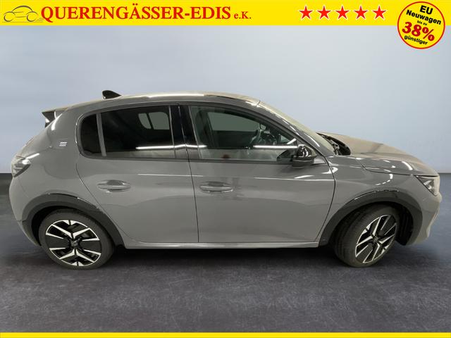 Peugeot e-208 54kWh 156PS/115kW GT Pack 2026, 421km WLTP | +17" ALU +Glasdach +RFK +Adaptiver Tempomat +P.Sensor V+H +EL. Fahrersitz +Massage +Apple CarPlay +W&auml;rmepumpe 