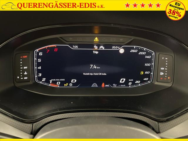 Seat Ibiza FR 1.0 TSI 116PS/85kW DSG 2027 | +3J. ERW. GARANTIE +18" ALU PERFORMANCE +KESSY +FULL LED +SAFE&DRIVING XL +ANH&Auml;NGER VORBEREITUNG +10,25" DIGITAL COCKPIT 