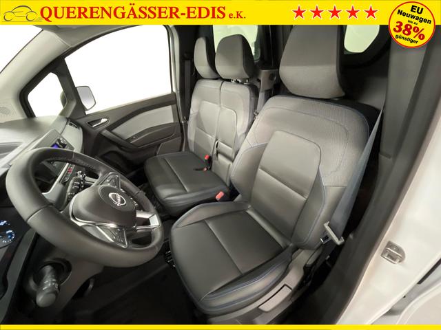 Nissan Townstar Van L1 Acenta light 3-Sitzer Electric 45kWh 122PS/90kW Aut. 2024 | *+AHK +Wärmepumpe +Glas-Paket* 