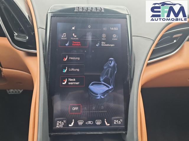 Ferrari Roma Spider Pass.Display ACC Airscarf Seatvent. 