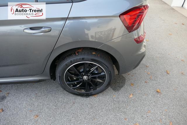 Skoda Kamiq Monte Carlo Facelift 1.5 TSI DSG 150 PS Matrix LED 17" ALU Kajam Pano Kamera PDCvo+hi SHZ Beh.WS Lenkradheizung Navi via Smart Link AHK Vorbereitung Reserverad Colour Concept 