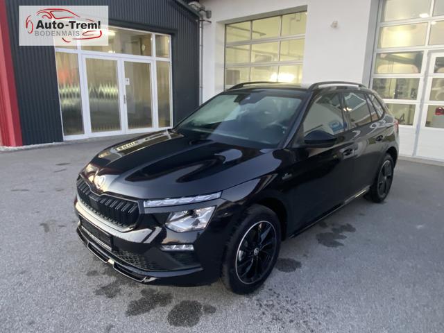 Skoda Kamiq Monte Carlo Facelift 1.0 TSI DSG 116 PS Matrix 5JG Ebener Ladeboden LED 17" ALU Kajam Pano Kamera PDCvo+hi SHZ Lenkradheizung Navi via Smart Link 