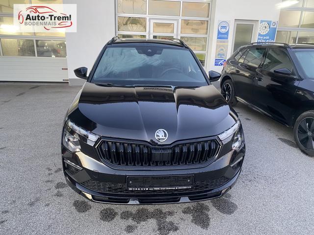 Skoda Kamiq Monte Carlo Facelift 1.0 TSI DSG 116 PS Matrix 5JG Ebener Ladeboden LED 17" ALU Kajam Pano Kamera PDCvo+hi SHZ Lenkradheizung Navi via Smart Link 