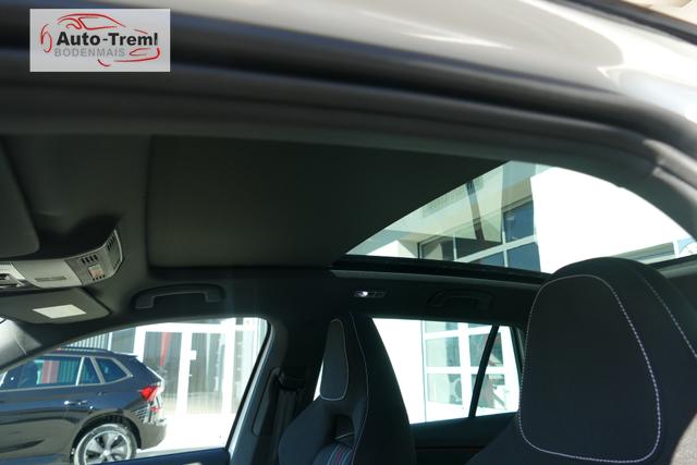 Skoda Kamiq Monte Carlo Facelift 1.0 TSI DSG 116 PS Matrix 5JG Ebener Ladeboden LED 17" ALU Kajam Pano Kamera PDCvo+hi SHZ Lenkradheizung Navi via Smart Link Colour Concept Color 