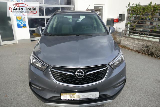 Opel Mokka X 1.4 Turbo 4x4 140 PS Edition 120 Jahre Navi Kamera SHZ LHZ 8fach bereift neue Sommerreifen 17"Alu PDCvo+hi Garantie 