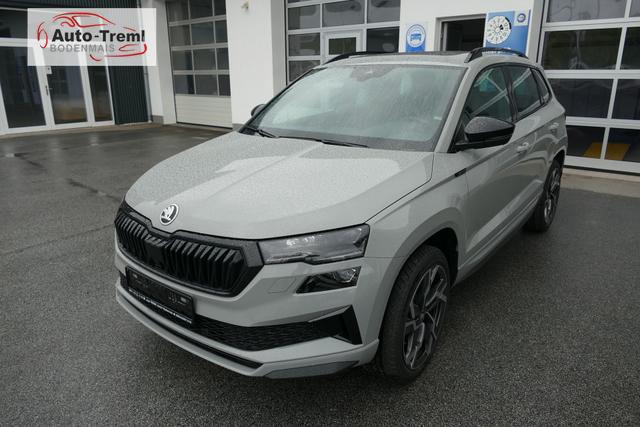 Skoda Karoq Sportline 2.0 TSI DSG 190 PS 4x4 5JG AHK Navi Pano 19" Alu beh.WS. SHZvo+hi Kamera PCDvo+hi variabler Ladeboden 