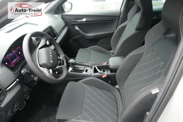 Skoda Karoq Sportline 2.0 TSI DSG 190 PS 4x4 5JG AHK Navi Pano 19" Alu beh.WS. SHZvo+hi Kamera PCDvo+hi variabler Ladeboden 