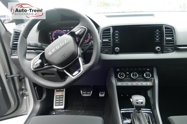 Skoda Karoq Sportline 2.0 TSI DSG 190 PS 4x4 5JG AHK Navi Pano 19" Alu beh.WS. SHZvo+hi Kamera PCDvo+hi variabler Ladeboden 