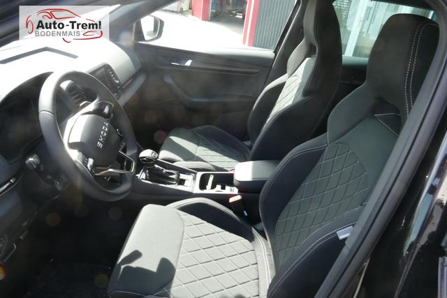 Skoda Karoq Sportline 2.0 TSI DSG 190 PS 4x4 5JG AHK Navi 19" Alu beh.WS. SHZvo+hi Kamera PCDvo+hi variabler Ladeboden 