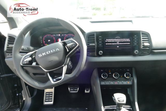 Skoda Karoq Sportline 2.0 TSI DSG 190 PS 4x4 5JG AHK Navi 19" Alu beh.WS. SHZvo+hi Kamera PCDvo+hi variabler Ladeboden 