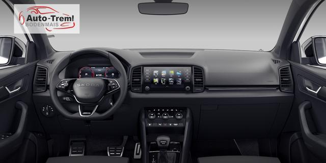 Skoda Karoq Sportline 2.0 TSI DSG 190 PS 4x4 5JG AHK Navi Pano 19" Alu beh.WS. SHZvo+hi Kamera PCDvo+hi variabler Ladeboden 