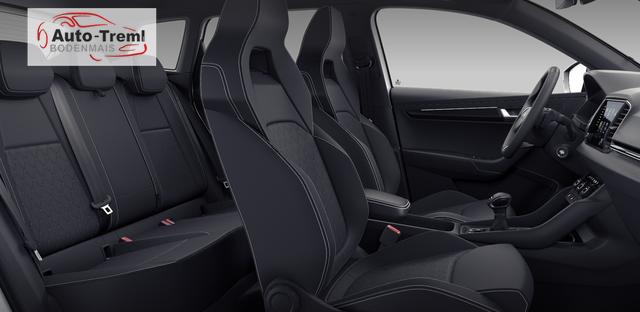 Skoda Karoq Sportline 2.0 TSI DSG 190 PS 4x4 5JG AHK Navi Pano 19" Alu beh.WS. SHZvo+hi Kamera PCDvo+hi variabler Ladeboden 