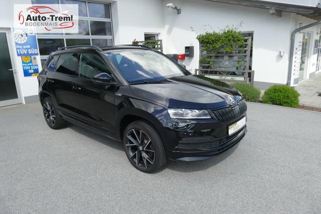 Skoda Karoq Sportline 2.0 TDI DSG 150PS 4x4 AHK Navi 19"Alu SHZ Side Assist beh.WS. Virtual Pedal Virtuelles Cockpit 