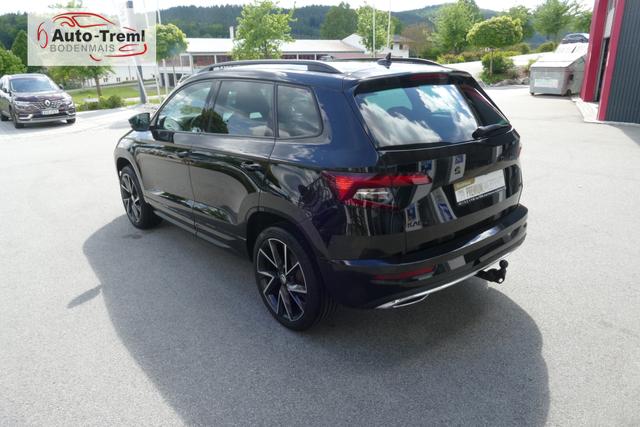 Skoda Karoq Sportline 2.0 TDI DSG 150PS 4x4 AHK Navi 19"Alu SHZ Side Assist beh.WS. Virtual Pedal Virtuelles Cockpit 