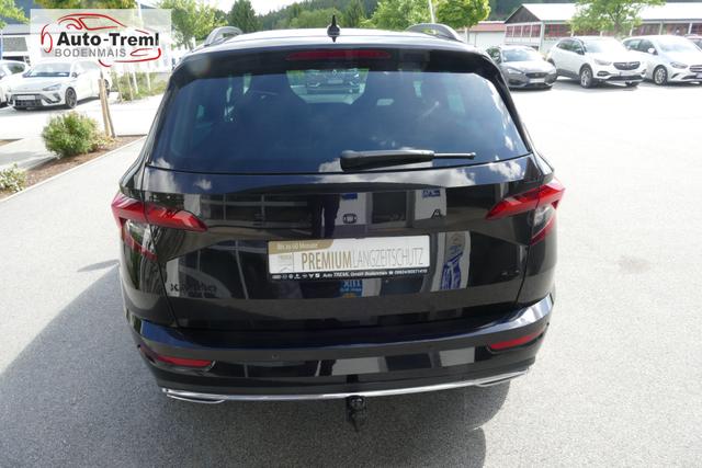 Skoda Karoq Sportline 2.0 TDI DSG 150PS 4x4 AHK Navi 19"Alu SHZ Side Assist beh.WS. Virtual Pedal Virtuelles Cockpit 
