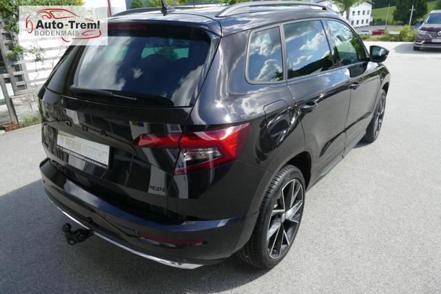 Skoda Karoq Sportline 2.0 TDI DSG 150PS 4x4 AHK Navi 19"Alu SHZ Side Assist beh.WS. Virtual Pedal Virtuelles Cockpit 
