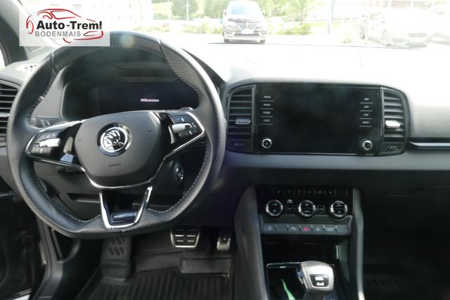 Skoda Karoq Sportline 2.0 TDI DSG 150PS 4x4 AHK Navi 19"Alu SHZ Side Assist beh.WS. Virtual Pedal Virtuelles Cockpit 