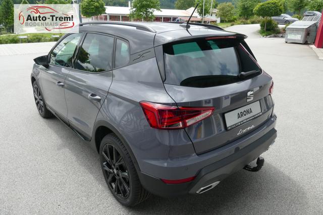 Seat Arona FR 1.5 TSI DSG 150 PS Black Edition AHK Navi SHZ Kamera 18" Schwarz Sportschalensitze VOLL-LED Assistenz XL ACC 5JG 