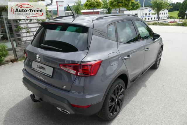 Seat Arona FR 1.5 TSI DSG 150 PS Black Edition AHK Navi SHZ Kamera 18" Schwarz Sportschalensitze VOLL-LED Assistenz XL ACC 5JG 