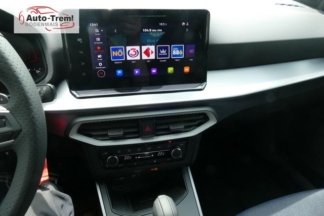 Seat Arona FR 1.5 TSI DSG 150 PS Black Edition AHK Navi SHZ Kamera 18" Schwarz Sportschalensitze VOLL-LED Assistenz XL ACC 5JG 