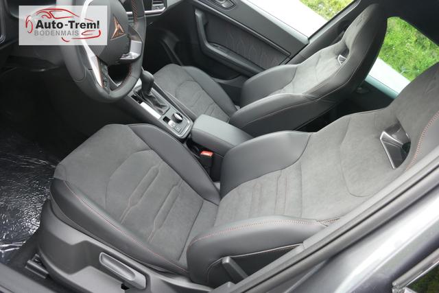 Cupra Ateca 1.5 TSI DSG 150 PS AHK Top View Virtual Pedal el.H. 19" Copper SHZ LHZ 5JG Assistenz L Dachhhimmel schwarz Induktionsladeschale Navi Kamera Parkassist 