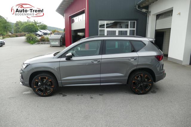 Cupra Ateca 1.5 TSI DSG 150 PS AHK Top View Virtual Pedal el.H. 19" Copper SHZ LHZ 5JG Assistenz L Dachhhimmel schwarz Induktionsladeschale Navi Kamera Parkassist 