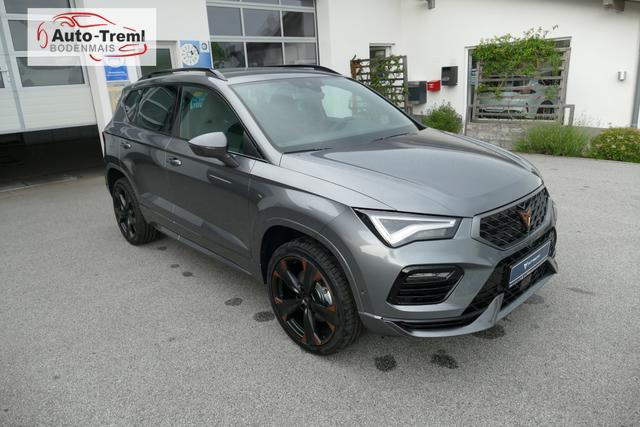 Cupra Ateca 1.5 TSI DSG 150 PS AHK Top View Virtual Pedal el.H. 19" Copper SHZ LHZ 5JG Assistenz L Dachhhimmel schwarz Induktionsladeschale Navi Kamera Parkassist 