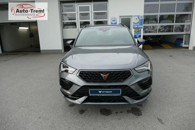Cupra Ateca 1.5 TSI DSG 150 PS AHK Top View Virtual Pedal el.H. 19" Copper SHZ LHZ 5JG Assistenz L Dachhhimmel schwarz Induktionsladeschale Navi Kamera Parkassist 
