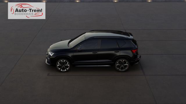 Cupra Ateca 1.5 TSI DSG 150 PS AHK Top View Virtual Pedal el.H. 19" SHZ LHZ 5JG Assistenz XL Dachhimmel schwarz Induktionsladeschale Navi Kamera Parkassist 