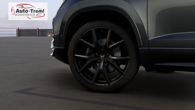 Cupra Ateca 2.0 TSI DSG 190 PS 4Drive Pano AHK el.Sitz Top View Virtual Pedal el.H. 19" Black Matt SHZ LHZ 5JG Assistenz XL Dachhimmel schwarz Induktionsladeschale Navi Kamera Parkassist 4x4 