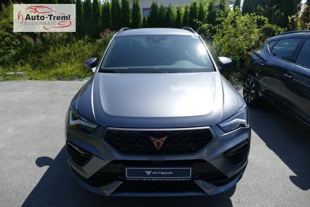 Cupra Ateca 2.0 TSI DSG 190 PS 4Drive AHK el.Sitz Top View Virtual Pedal el.H. 19" Copper SHZ LHZ 5JG Assistenz XL Dachhimmel schwarz Induktionsladeschale Navi Kamera Parkassist 4x4 