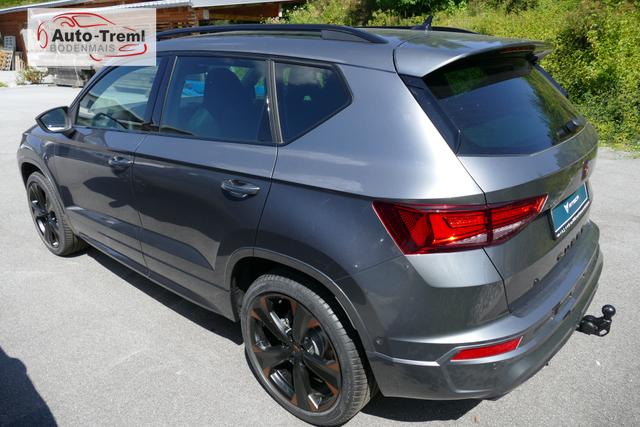 Cupra Ateca 2.0 TSI DSG 190 PS 4Drive AHK el.Sitz Top View Virtual Pedal el.H. 19" Copper SHZ LHZ 5JG Assistenz XL Dachhimmel schwarz Induktionsladeschale Navi Kamera Parkassist 4x4 